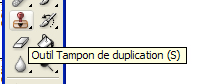 Outil tampon de duplication